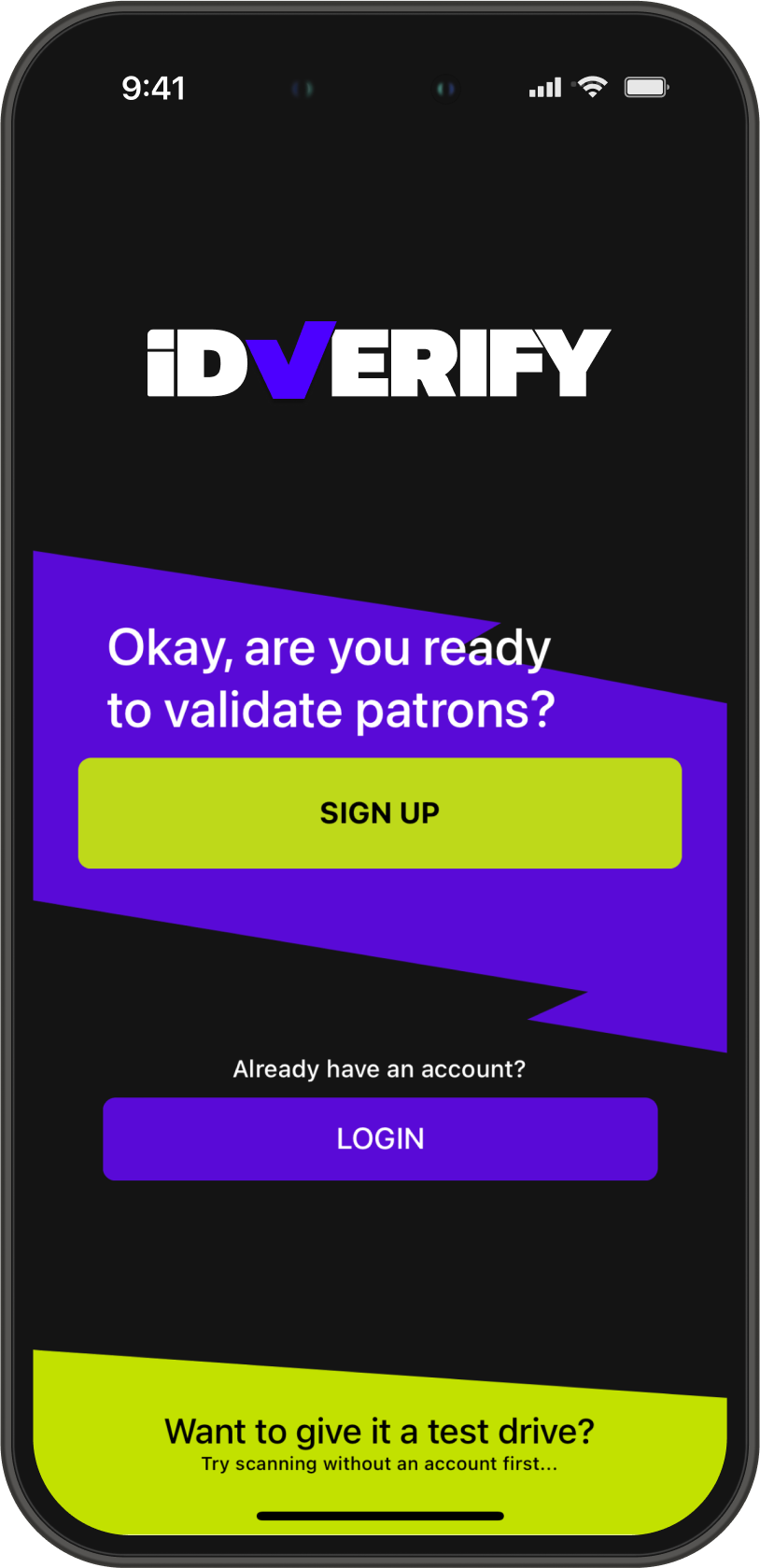 IDVerify app screenshot